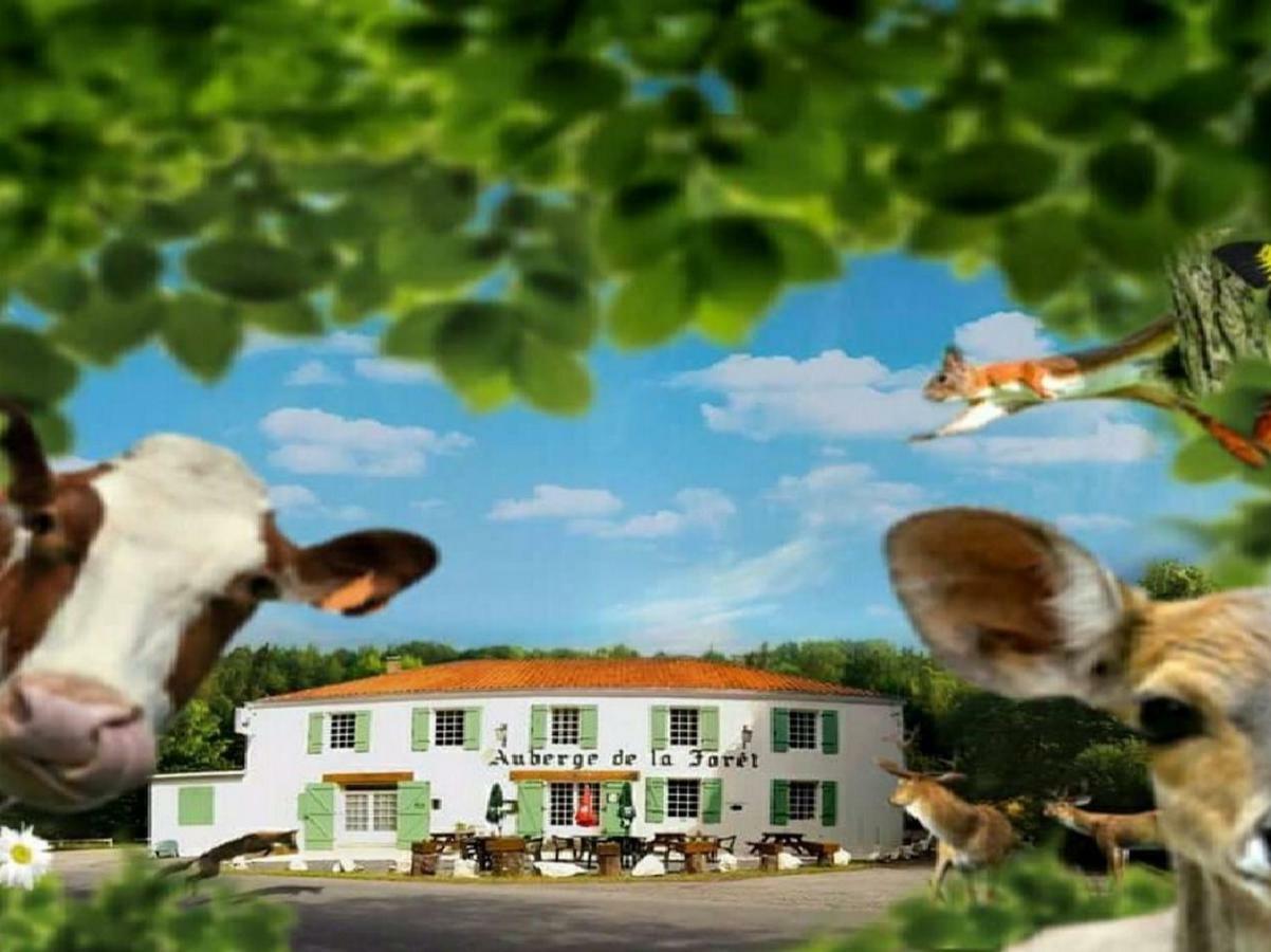 L'Auberge De La Foret Mervent Esterno foto